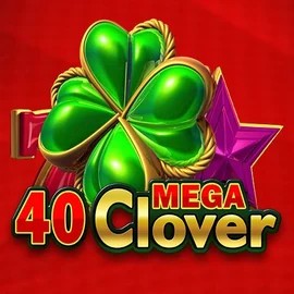 40 Mega Clover online game logo by Amusnet Interactive on slotoroo.org