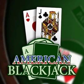 American Blackjack logo – Table Games by Habanero at Slotoro Casino