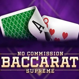 Baccarat Supreme slot visual from OneTouch Games available on slotoroo.org