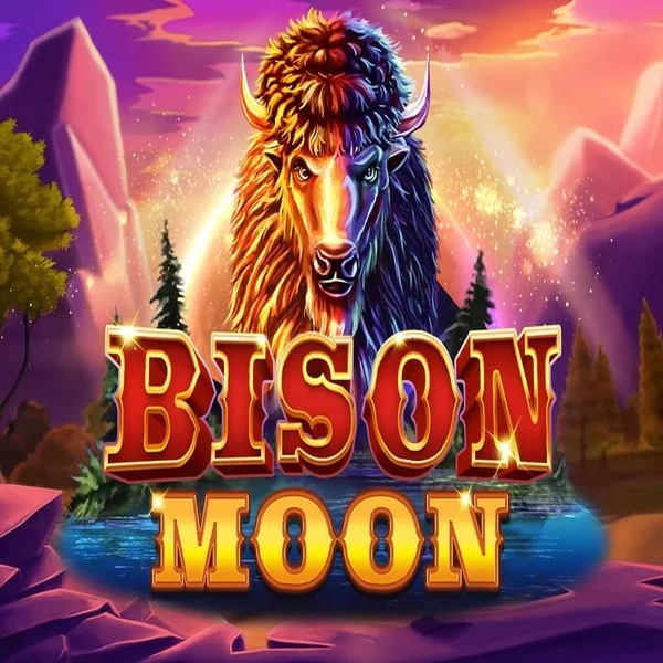 Slots logo of Bison Moon from Northern Lights Gaming at Slotoro Casino
