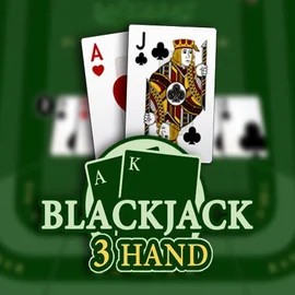 Blackjack 3H (Habanero) slot logo by Habanero at Slotoro Casino