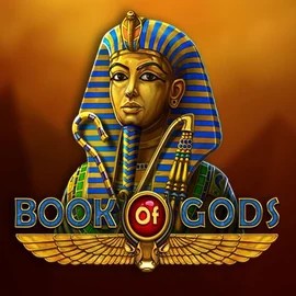 Book of Gods logo by BF Games at Slotoro Casino