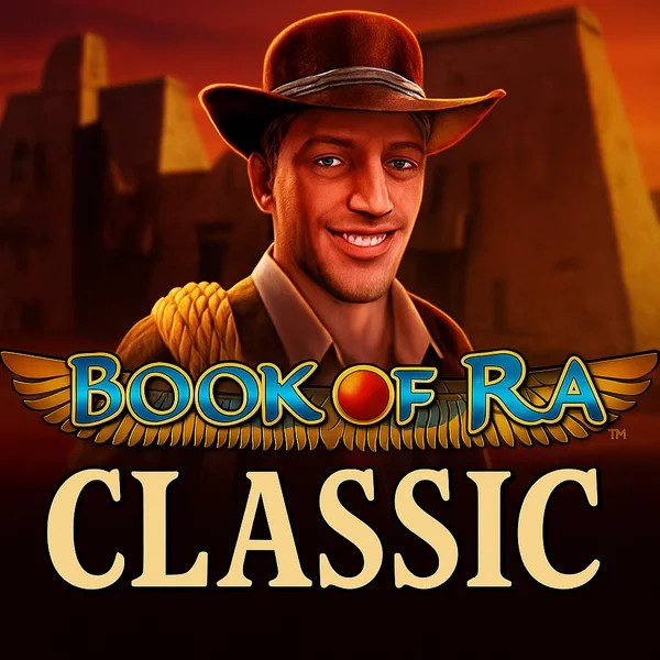 Book of Ra Classic game by Novomatic – logo hosted on Slotoro Casino