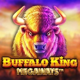 Buffalo King Megaways logo by Pragmatic Play at Slotoro Casino