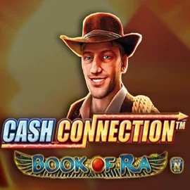 Cash Connection Book Of Ra by Novomatic, showcased at slotoroo.org – game logo