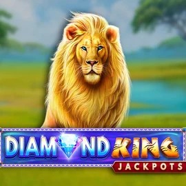 Diamond King Jackpots slot visual from SpinPlay Games available on slotoroo.org