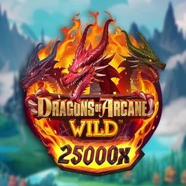 Dragons of Arcane Wild slot visual from Foxium available on slotoroo.org