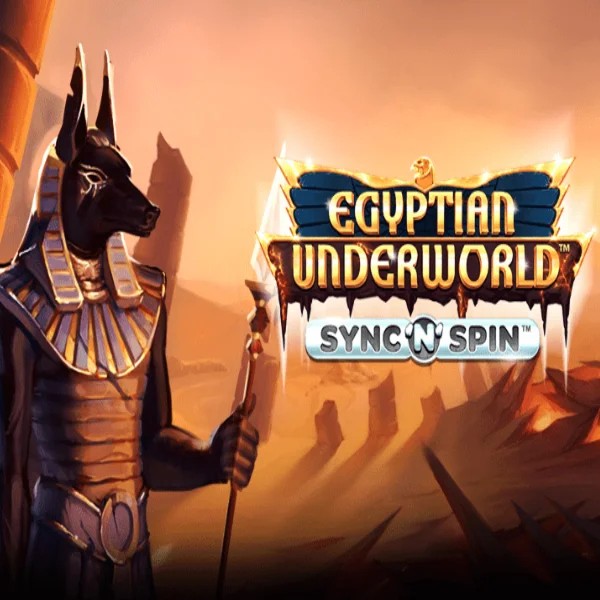 Egyptian Underworld online game logo by Greentube on slotoroo.org