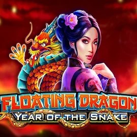 Floating Dragon Year of the Snake logo by Pragmatic Play at Slotoro Casino