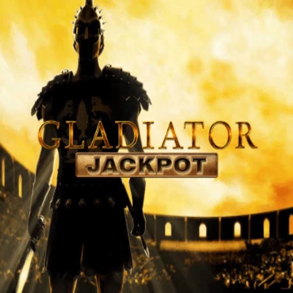 Gladiator Jackpot logo – Slots by Playtech at Slotoro Casino