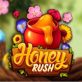 Slots logo of Honey Rush from Play'n GO at Slotoro Casino