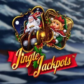 Jingle Jackpots by Dragon Gaming, showcased at slotoroo.org – game logo