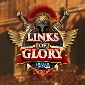 Official Slots logo: Links of Glory by Slingshot Studios at Slotoro Casino
