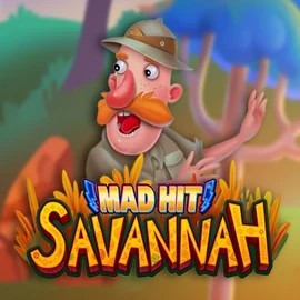Mad Hit Savannah logo by RubyPlay Slotoro Casino