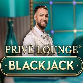 Privé Lounge Blackjack slot visual from Pragmatic Play available on slotoroo.org