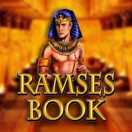 Slots logo of Ramses Book from Gamomat at Slotoro Casino