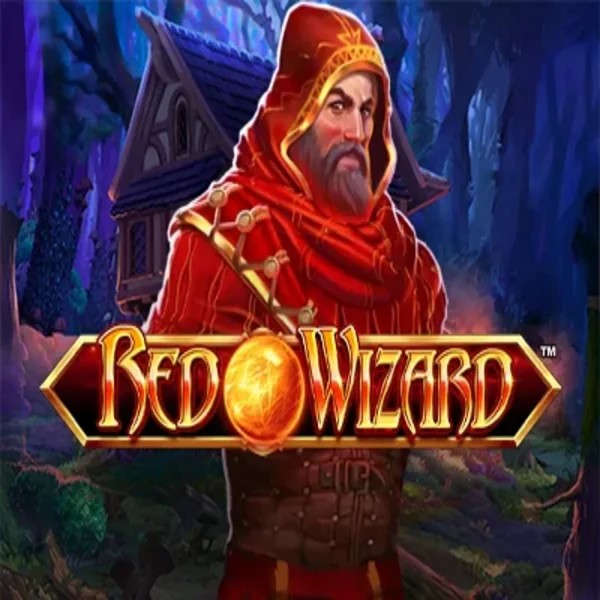 Red Wizard slot visual from Rarestone Gaming available on slotoroo.org