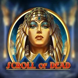 Slots logo of Scroll of Dead from Play'n GO at Slotoro Casino