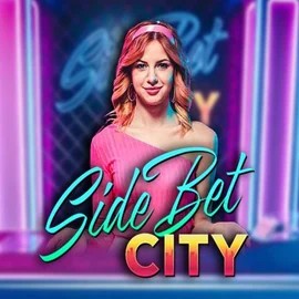 Side Bet City online game logo by Evolution on slotoroo.org