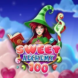 Sweet Alchemy 100 logo by Play'n GO at Slotoro Casino
