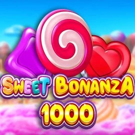 Sweet Bonanza 1000 casino game by Pragmatic Play – featured logo at Slotoro Casino