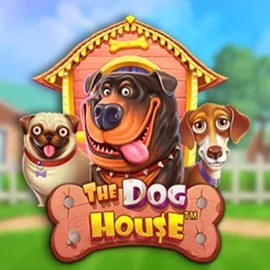 The Dog House online game logo by Pragmatic Play on slotoroo.org